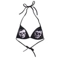 thumbnail image 4 of Ragstock Crystal Skull Suede Bralette, 4 of 4