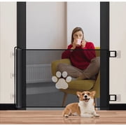 Automatic Rebound Door Barrier Cloth Pet Gate,Door Gate, Pet Gate, Dog Door Gate,Small