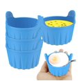 thumbnail image 6 of Clearance Cake Mould under $5,4pcs Air Fryer Egg Poacher Food Grade Silicone Egg Cups Easy Release Round Silicone Ramekins Reusable Silicone Baking Cups Heat Egg Poacher For Air Fryer, 6 of 6