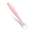 thumbnail image 1 of Cuchara suave de silicona para bebé, cucharas de alimentación de entrenamiento para niños, niños, bebés, detección de temperatura Tan Jianjun unisex, 1 of 2