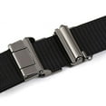 thumbnail image 4 of Web Belt Automatic Buckle Heavy Duty Waist Belt Work Belt Jeans Belt for Men, 4 of 10