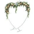 thumbnail image 4 of Arch Wreath Frame Holder Stand 2.1M Heart Balloon Wedding Birthday Party Circle White, 4 of 12