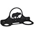 thumbnail image 3 of Village Wrought Iron Bear - Hair Dryer Rack, 3 of 3