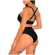 thumbnail image 4 of Bikini sexy para mujer Conjunto sólido Traje de baño Sujetador relleno de dos piezas Traje de baño Ropa de playa Fridja  nalpqowj23354, 4 of 5