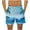 Shorts-Blue, variant on Gamivast Mens Swimming Trunks Palm Tree Graphic Elastic Waist Bathing Suit with Pockets Holiday Beach Drawstring Swimming Shorts Summer Fashion Outfits