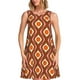 thumbnail image 1 of Fotbe 70's Retro Vestido de Verano sin Mangas para Mujer – Vestido Midi Línea A, Estilo Camiseta Floral, Vestido Playero Casual y Fluido, 1 of 7