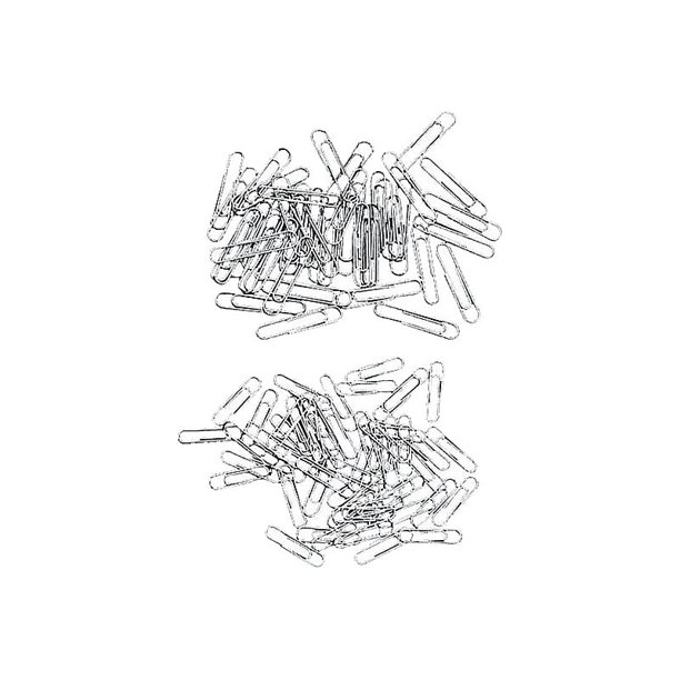 Staples Paper Clips Large Silver 100/Box (A7026601A) 525949 Walmart