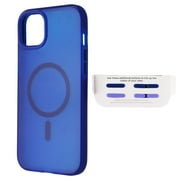 Tech21 Evo Check Flexible Gel Case for MagSafe for iPhone 14 Plus - Classic Blue
