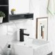 thumbnail image 4 of Matte Black Faucet for Washbasin, Single Lever Washbasin Mixer, Washbasin Mixer, Washbasin Tap, 4 of 5