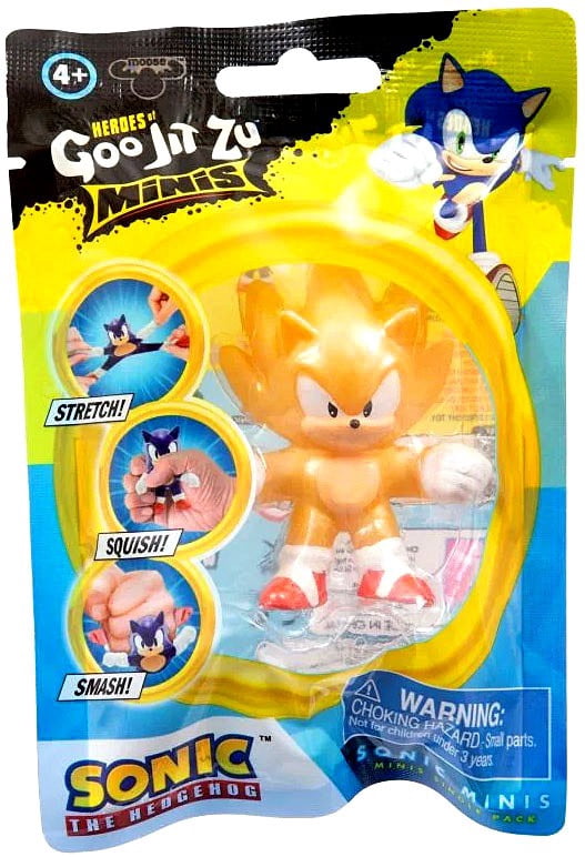 【さっとこ】オッジィセット Heroes of Goo Jit Zu Sonic the Hedgehog Metallic Squish Action