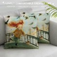 thumbnail image 3 of Orinice Birds Graphic Decorative Cushion Throw Pillow Cover for Home Couch Living Room Bed Sofa Zipper Closure High-quality 1PC 24x24in, 3 of 5