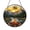 Stained Glass 7.87 Inch, variant on Camping Mountain Scene Glass Suncatcher Window Decor, Stained Glass Style Hanging Art