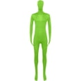 thumbnail image 4 of FRSASU Men's and Women's Bodysuit Jumpsuit Costume Stretchy Spandex Unitard Cosplay Full Body Suit Zentai Skin Suit Green, 4 of 7
