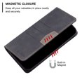 thumbnail image 4 of for Samsung Galaxy A53 5G Case, Flip Folio Wallet Cover Slim Premium PU Leather Case ID Credit Card Slots Stand Kickstand Holder Closure TPU Shockproof Phone Case for Samsung Galaxy A53 5G,Black, 4 of 9