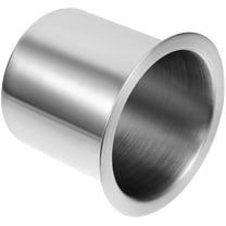 FUTUREORYY 1Pcs Silver Stainless Steel Cup Holder for Car Cup Holder with Storage