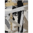 thumbnail image 2 of Addison Rugs Chantille Indoor/Outdoor Transitional Abstract Black Machine Washable Rectangle Rug, 10' x 14', 2 of 10