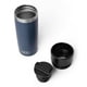 thumbnail image 3 of Botella de viaje YETI Rambler 473 ml de acero inoxidable azul marino, 3 of 8