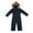 Black, variant on Ruyang Snow Suit for Kids Boys Girls One Piece Snowsuit Windproof Waterproof Insulated Winter Ski Overalls Snowboarding Suit