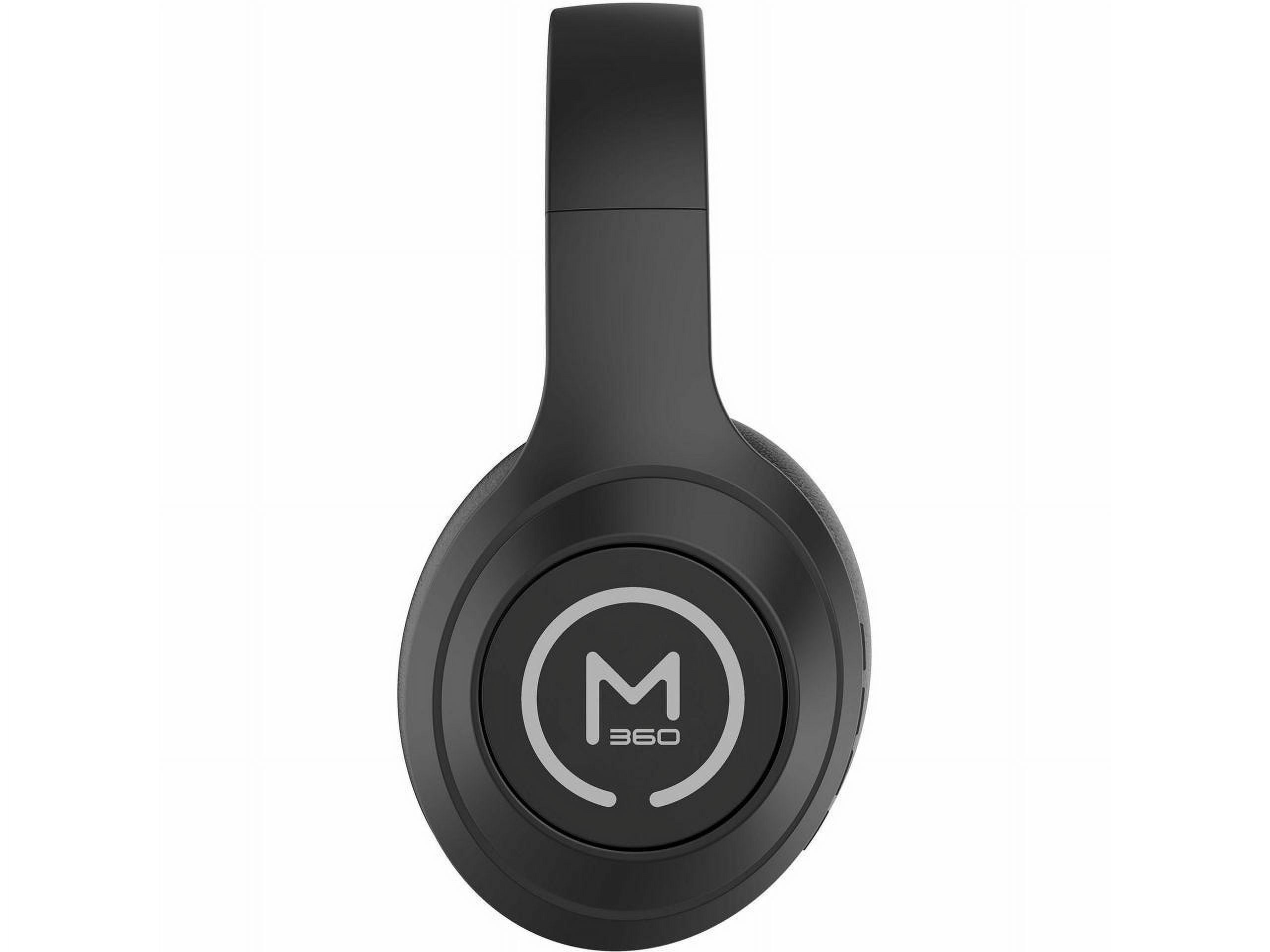 Morpheus 360 Comfort Plus Wireless Over-Ear Headphones with Bluetooth Headset and Microphone, 10H Playtime Single, Black