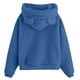 thumbnail image 3 of WILLBEST Sudaderas En Pareja para Mujer y Hombre, Sudadera con Capucha y Orejas De Oso, Cálida y Acogedora para Adultos XGrande, 3 of 5
