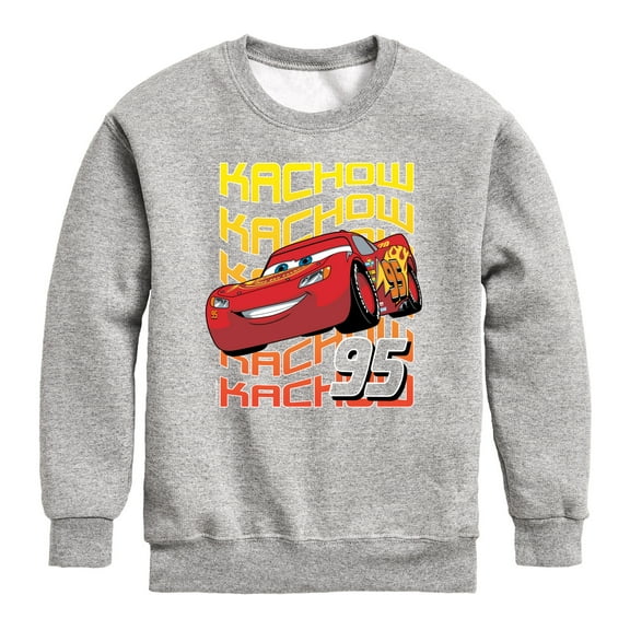 Disney's Cars - KACHOW 95 - Toddler And Youth Crewneck Fleece Sweatshirt