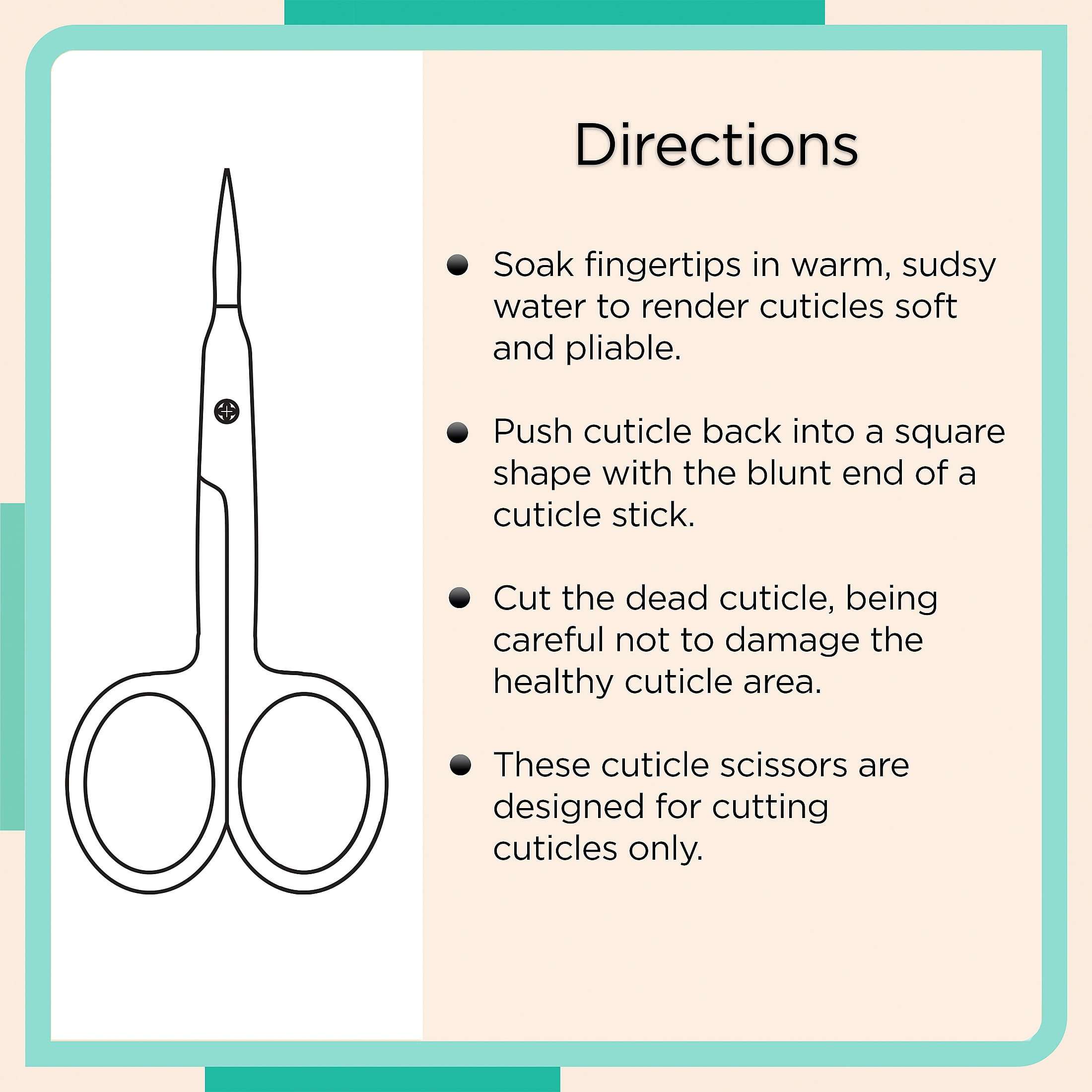 Mertz Professional Cuticle Nail Scissors - Model 1355 - Nail Mart USA