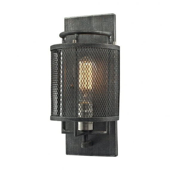 ELK Lighting 31235-1 Slatington 1 Light Wall Sconce In Silvered Graphite