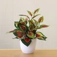 thumbnail image 1 of Artificial Plants Bonsai Flower Foliage Plant Simulation Pot Plants Office Decor, 1 of 4