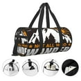 thumbnail image 5 of KLL Not All Who Wander Are Lost4 Duffle Bag For Men Women Sport Gym Fitness Tote Travel Training Workout Basketball Football Weekender, 5 of 8