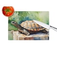 thumbnail image 4 of Turtles Tortoises Glass Cutting Board Large 12 in x 15 in, 4 of 5