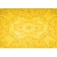thumbnail image 1 of Ahgly Company Indoor Rectangle Persian Yellow Traditional Area Rugs, 4' x 6', 1 of 4
