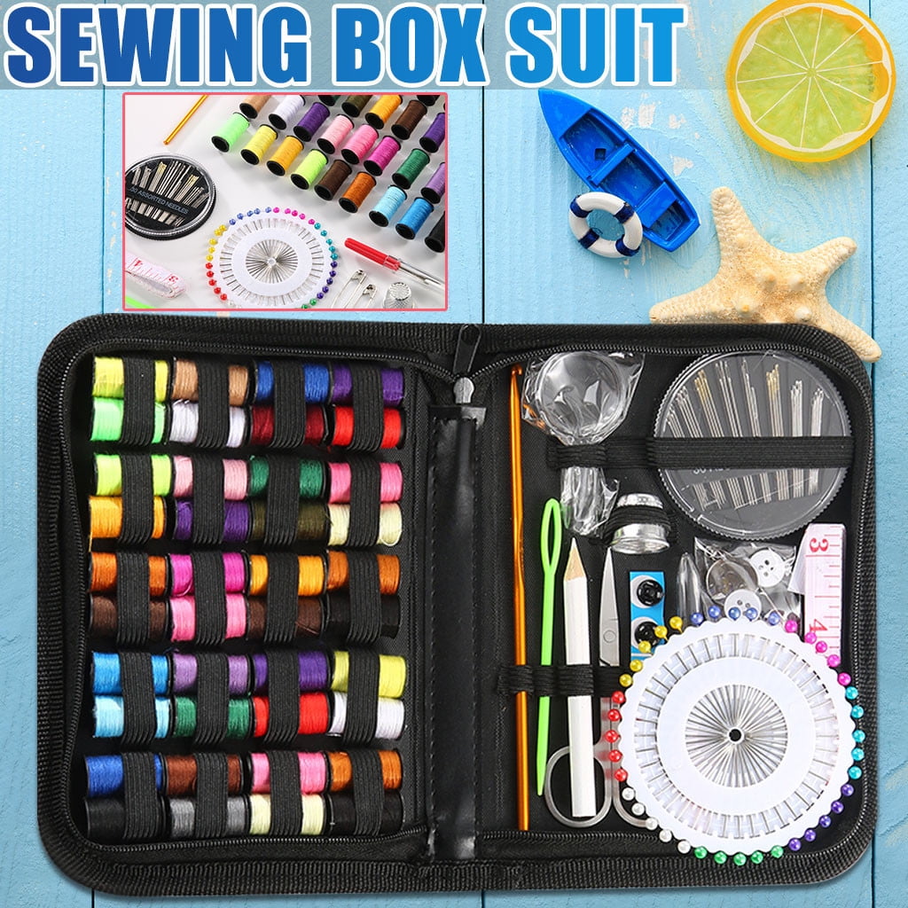 All-In-One Sewing Kit Travel Thread Pins Needles Buttons Sew Supplies DIY Repair 