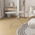 thumbnail image 2 of Fullfurnique Full Size Foldable Height-Adjustable Ironing Board with 4 Legs, Beige, 2 of 8