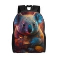 thumbnail image 1 of Disketp Forest Koala Mochila Unisex de Apertura Lateral Completa, Mochila para Laptop para Escuela, Trabajo y Viajes, 1 of 8