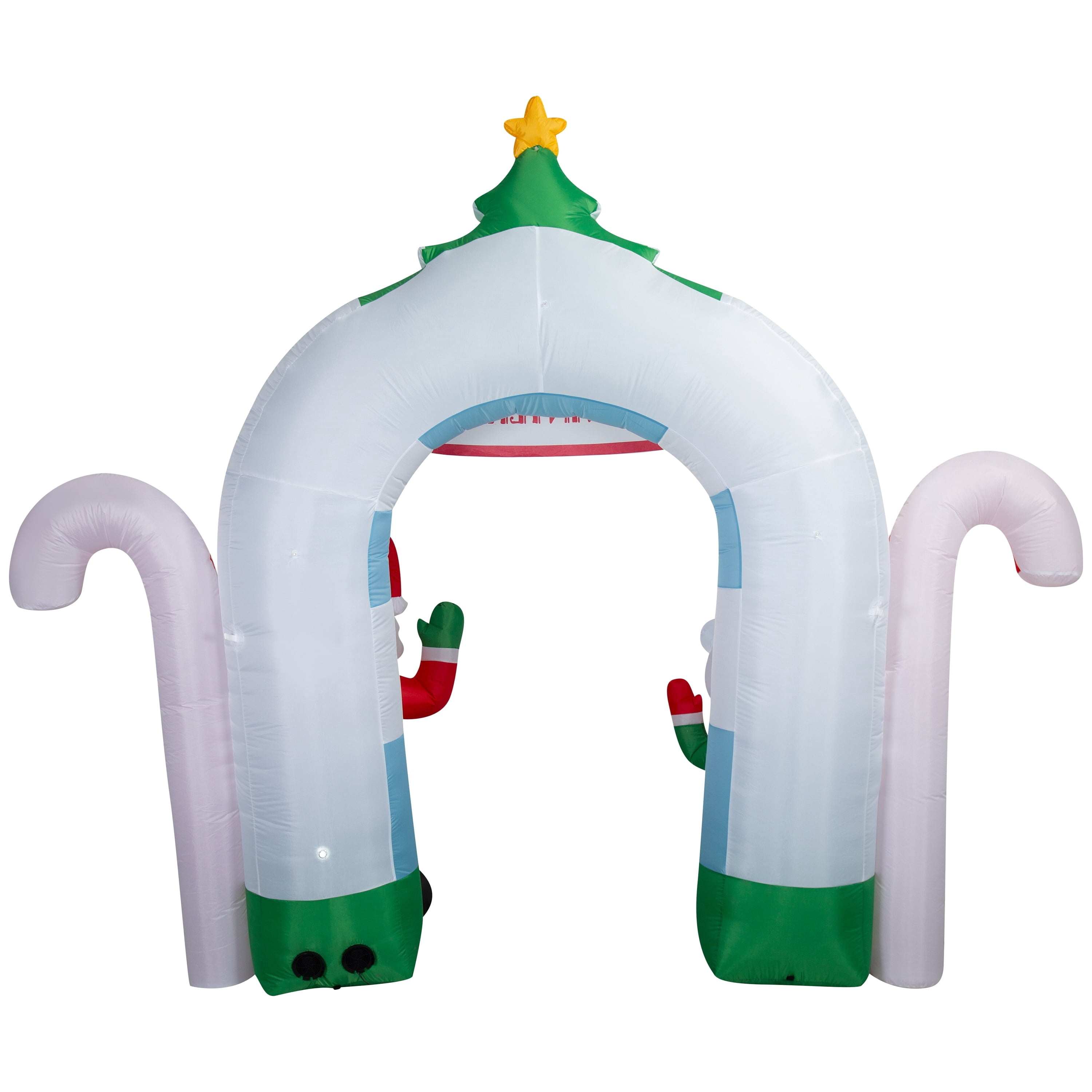 Multicolor Igloo Archway Christmas Airblown Yard Inflatable, 11.5', by Holiday Time