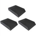thumbnail image 1 of 3X PU Leather Collection Letter Tray, Document Desk Organizer,Stackable Office File Document Tray Holder (Black), 1 of 8