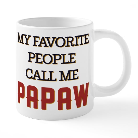 CafePress - My Favorite People Call Me - 20 Oz White Ceramic Mega Mug