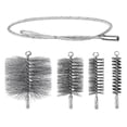 thumbnail image 3 of Kit de limpieza de chimenea con cepillo para calderas, incluye 4 cepillos de chimenea, varilla de extensión de 1 m y cepillo flexible para tubos de 20 50 mm 120 mm 160 mm, 3 of 8