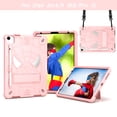 thumbnail image 2 of Allytech Case for iPad Air 11 inch 2024/iPad Pro 11" 4th/3rd/2nd/1st Gen, Rugged Case with Hidden Kickstand & Adjustable Shoulder Strap, Silicon Edges Shockproof Case, Fit iPad Air 4/5 - Rosegold, 2 of 6