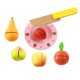 thumbnail image 2 of Juguete de comida de madera, juego de rol, juguetes para cortar comida, juguetes de comida de imitación para niños Frutas, 2 of 8
