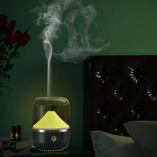 Humidificador Macarena 120ml de niebla fría ultrasónico silencioso con luz verde