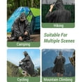 thumbnail image 4 of Imperméable à Capuche Léger Poncho de Pluie Réutilisable pour Randonnée Camping, 4 of 8