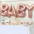thumbnail image 4 of BalsaCircle 40" Rose Gold Letter D Mylar Foil Plain Balloon Wedding Event Birthday Party, 4 of 4
