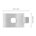 thumbnail image 2 of TABLETREANDS 20Ud Clips Para Estantes De Aluminio Para Gabinetes Color Plata Resistente Y Ajustable, 2 of 8