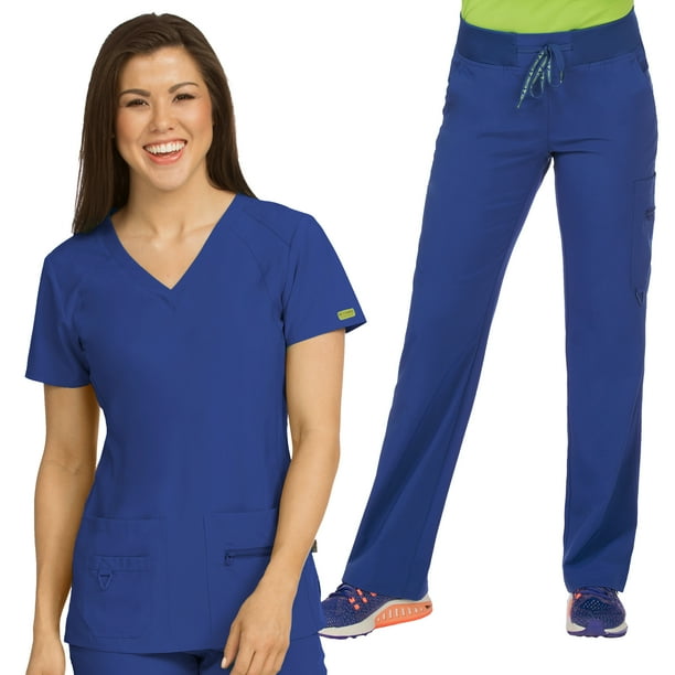 Med Couture Med Couture Activate Women's VNeck Racerback Scrub Top
