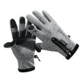 thumbnail image 1 of Guantes de invierno / Térmicos / Cortavientos / Pantalla / Abrigados / No impermeables Completo Gris shamjiam Guantes de invierno, 1 of 4