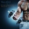 thumbnail image 7 of Yes4All 1 inch Dumbbell Handles with Collars, Pair, 7 of 7