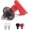 4 Hole M10, variant on Applicable to jfqm 300A 12V 24V Red 2Key Cut Off Battery Main Kill Switch Vehicle Car Modify Isolator Disconnector Fit for Car Truck Boat Auto Power Switch (Color : 2 Hole M10)