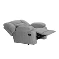 thumbnail image 4 of Sillón Reclinable Mecedora TRINITY Bumers 1 Plaza Gris Smoke, 4 of 7