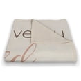 thumbnail image 2 of Creative Products Mom and Baby Giraffe 50x60 Coral Fleece Blanket, 2 of 3